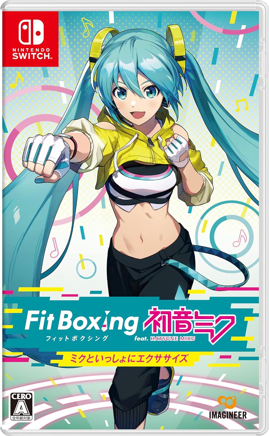 預購中 7月12日發售 中文版 [普遍級] NS 健身拳擊 feat. 初音未來 -與未來一起鍛鍊-
