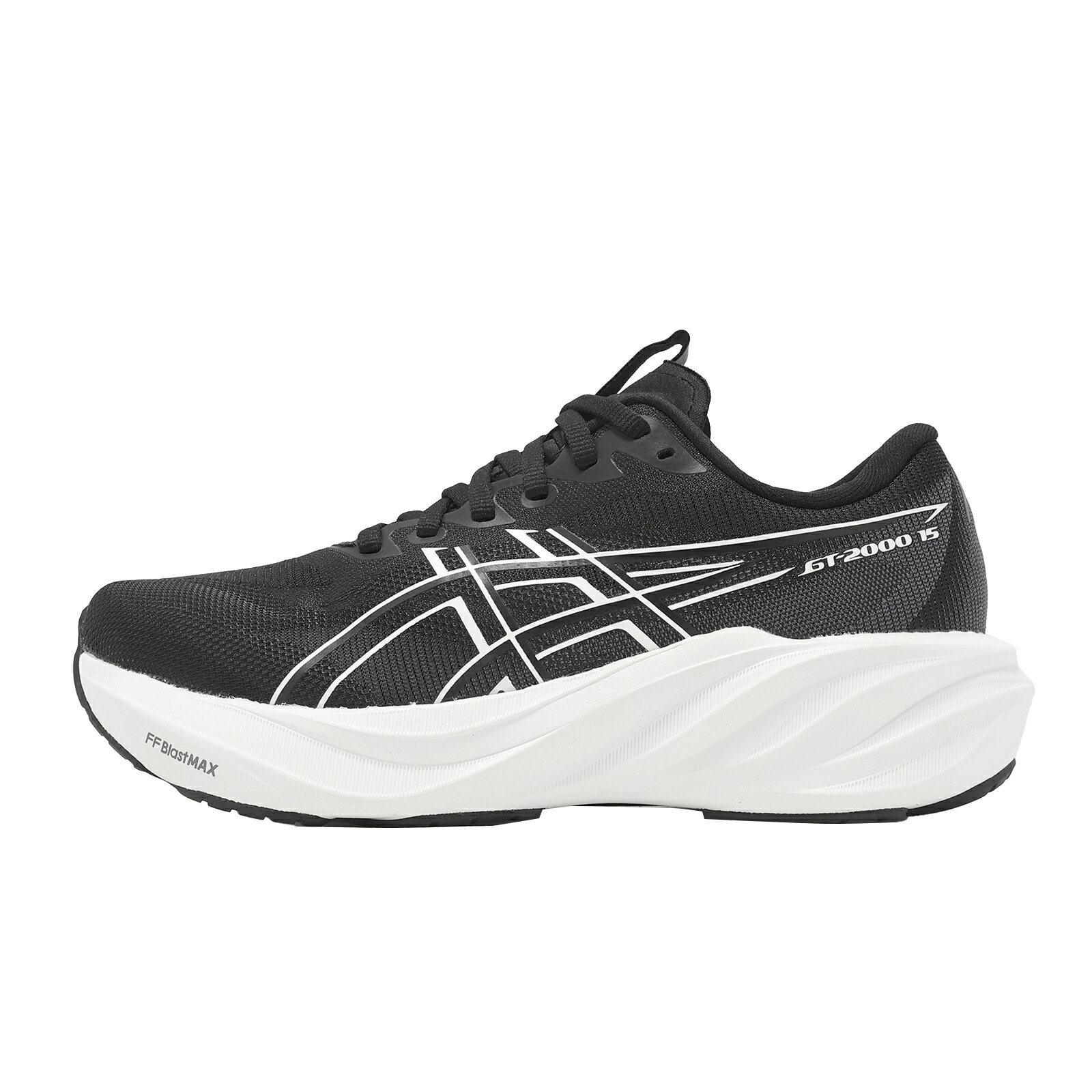 Asics 亞瑟士 慢跑鞋 GT-2000 15 2E 超寬楦 女鞋 黑 支撐 穩定 運動鞋 1012C001001