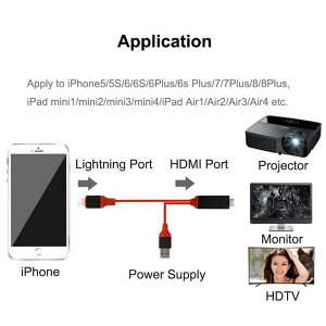 1080P HDMI HDTV Cable TV Digital AV Adapter for lightning t