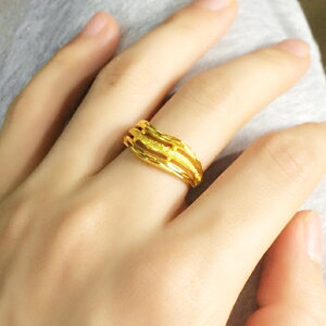 鍍金情侶戒指一對日韓簡約潮人學生男女訂婚指環霸氣關節戒指飾品