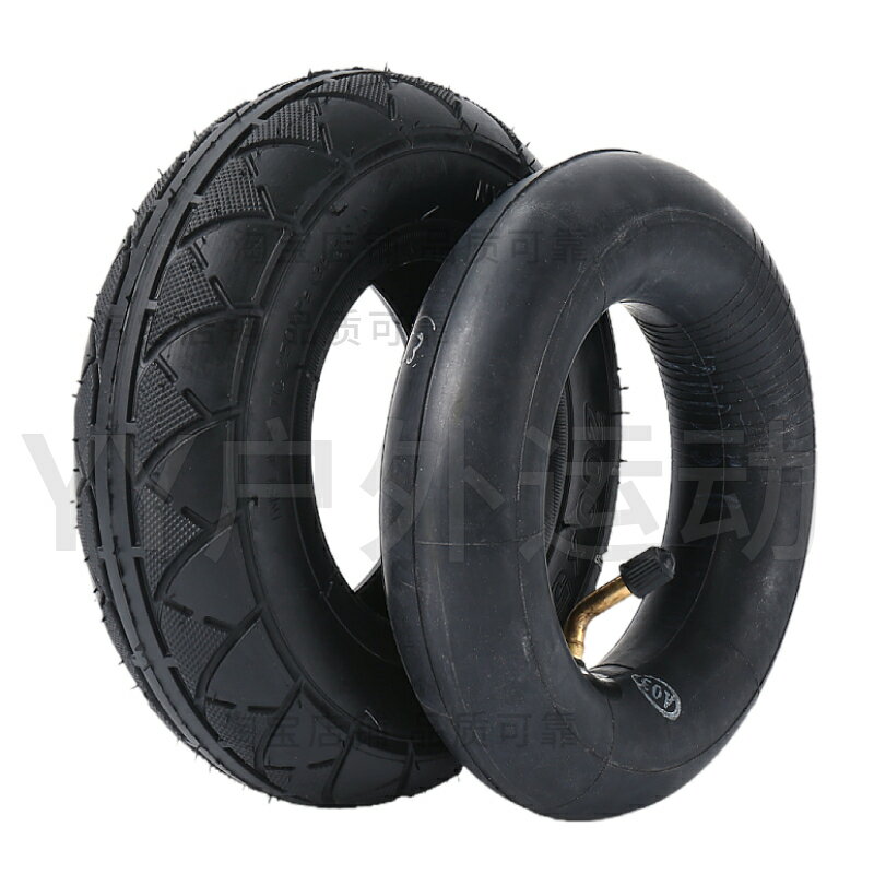 【可打統編 超低價】200x50輪胎小海豚電動車內胎外前輪后輪迷你電瓶滑板車8寸實心胎 4