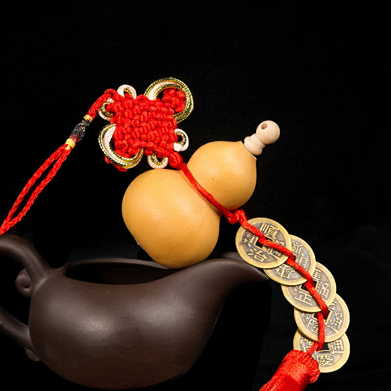 門對門小葫蘆掛件家用擺件門口吉祥物掛飾 4