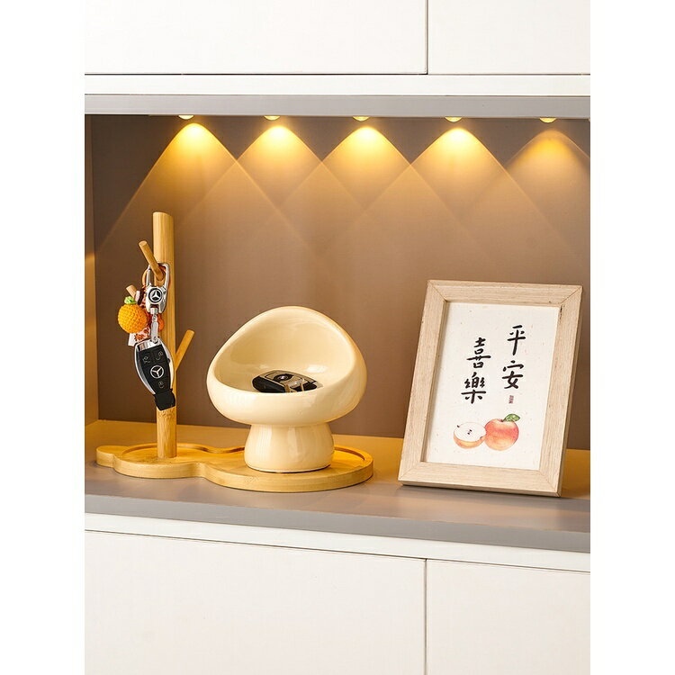 奶油 風 進門 入戶 鑰匙 收納 玄關 擺件 家居 鞋櫃 裝飾品 門口 放鑰匙 置物架