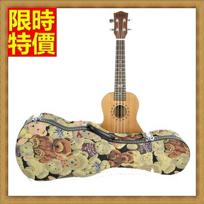 烏克麗麗盒ukulele琴箱硬盒配件-23吋加厚木板可愛小熊手提背包保護箱琴盒69y41【獨家進口】【米蘭精品】