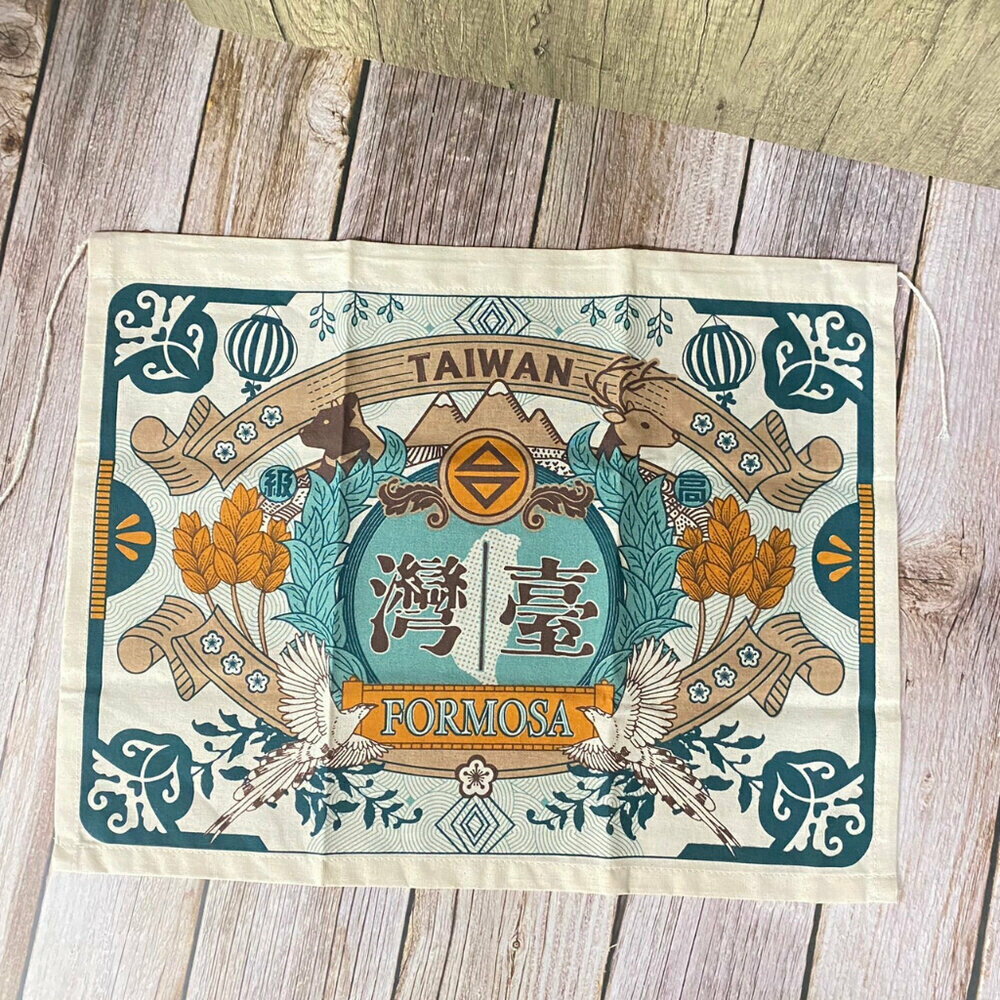 網印布旗鐵盒組 台灣紀念品 復古 掛旗 送禮 木子創意 TR台灣鐵道 0