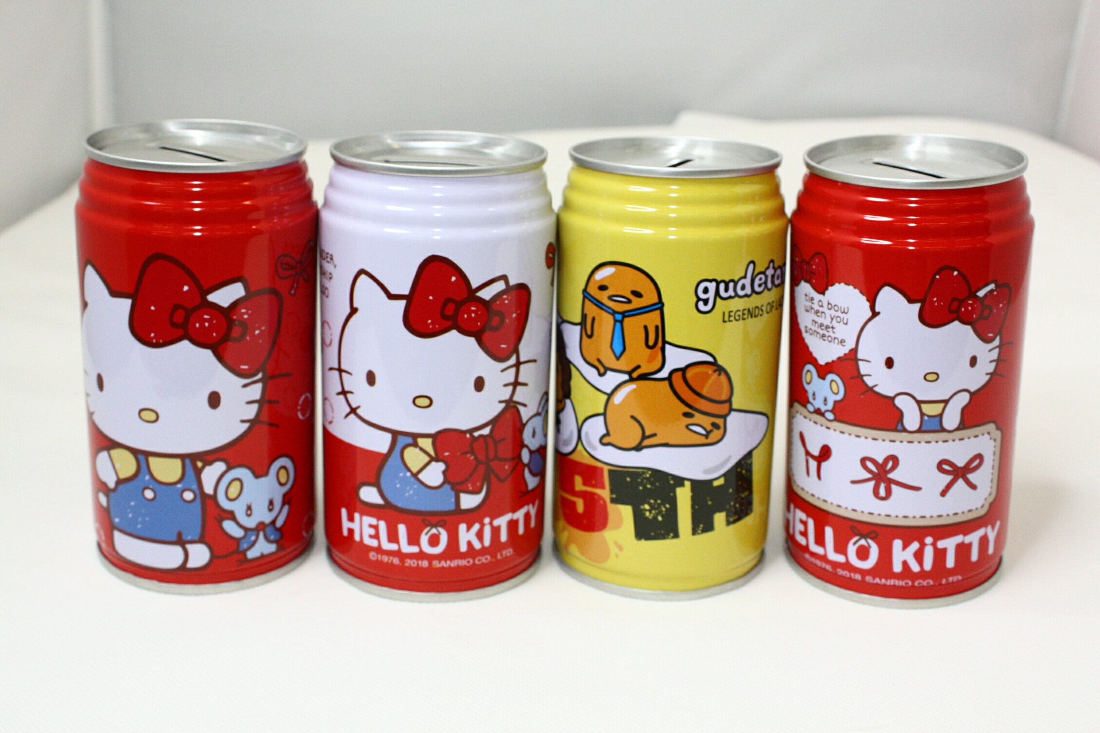 大賀屋 Hello kitty 蛋黃哥 存錢筒 易拉 盆栽罐 凱蒂貓 KT 三麗鷗 正版 授權 T00011637