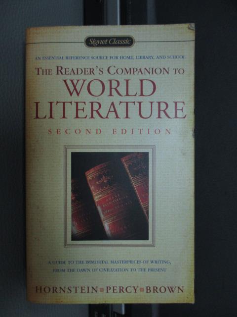 【書寶二手書T4／原文小說_NDS】The reader's companion to world..._1984