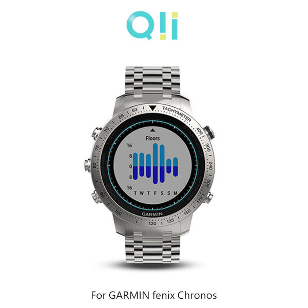 【愛瘋潮】Qii GARMIN fenix Chronos 玻璃貼 玻璃貼【APP下單最高22%回饋】