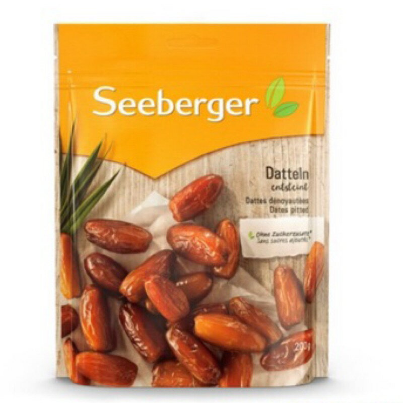 Seeberger喜德堡 天然去籽椰棗 200g/包