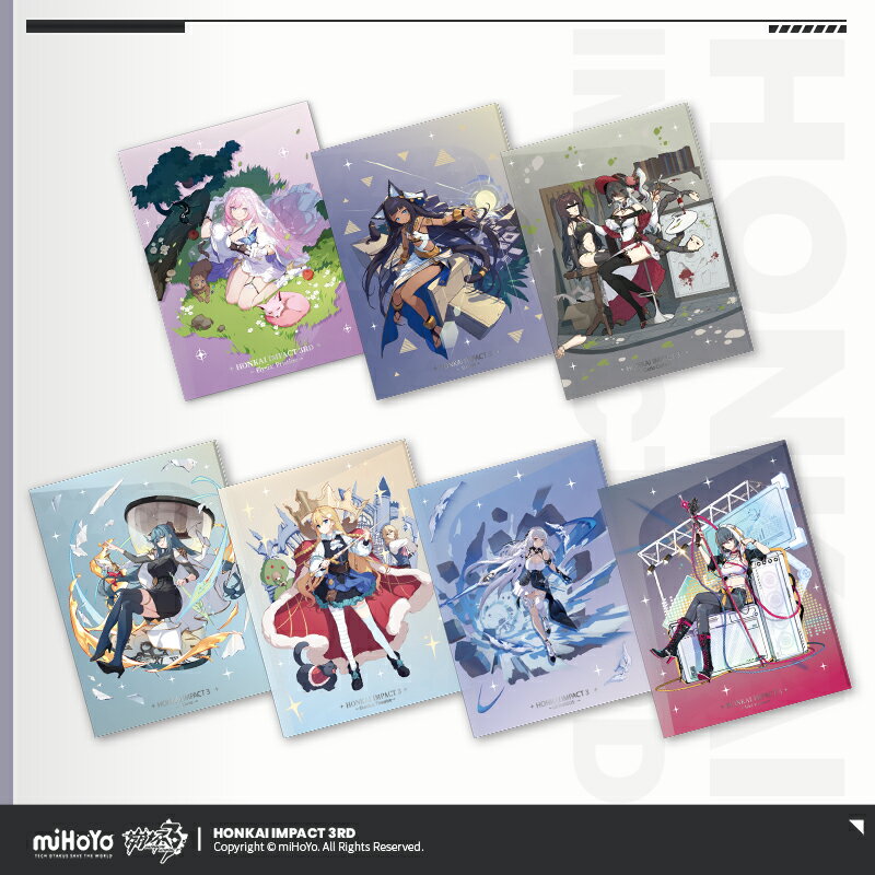 【米哈遊崩壞3聖痕系列資料夾愛莉希雅無瑕之人 miHoYo