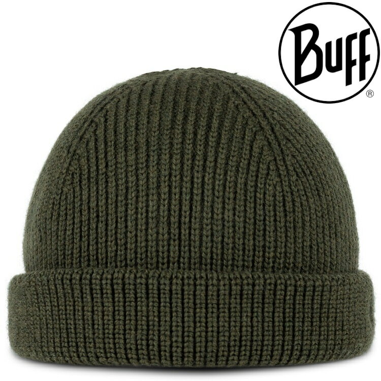 Buff Ervin 美麗諾針織保暖帽/登山羊毛帽 132323-809 森林綠