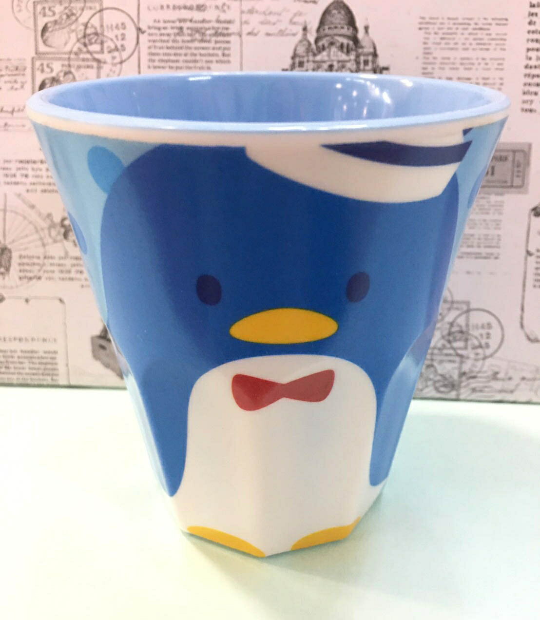 【震撼精品百貨】Tuxedo Sam Sanrio 山姆藍企鵝 美耐皿杯子*87854 震撼日式精品百貨