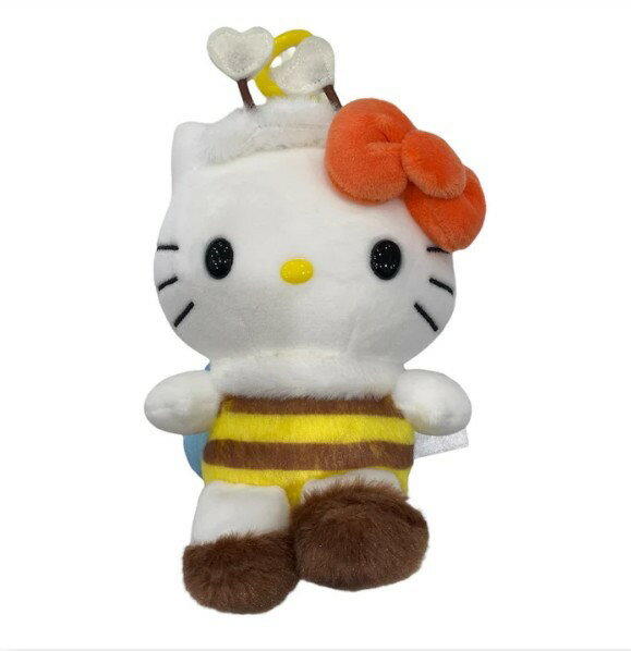 【震撼精品百貨】Hello Kitty 凱蒂貓~日本SANRIO三麗鷗 KITTY絨毛玩偶吊飾-蜜蜂*17002