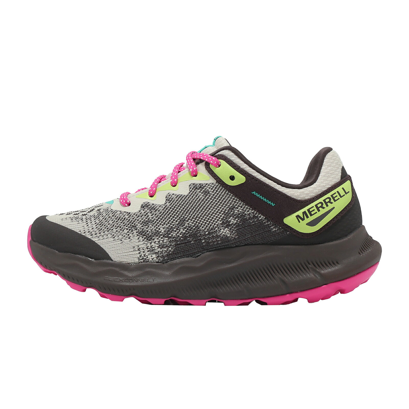 Merrell 越野健行鞋 Antora 4 女鞋 灰 緩衝 抓地 支撐 戶外鞋 ML00005459