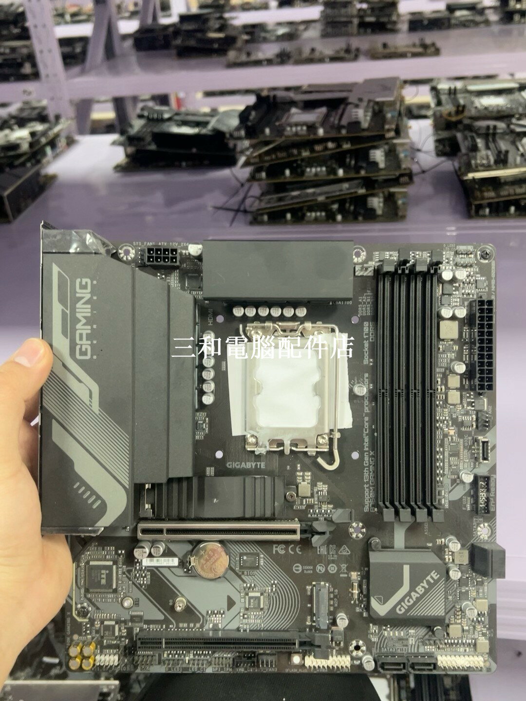 技嘉 B760M GAMING X D5 主機板 實物拍攝 所見即所得 官方質保 快速發貨