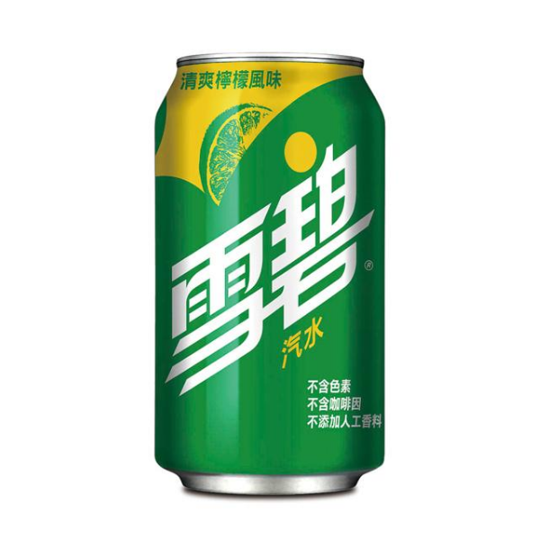 雪碧汽水 330ml x 24瓶 汽水 軟性飲料 碳酸飲料 罐裝飲料 雪碧 批發 零售 (HS嚴選)