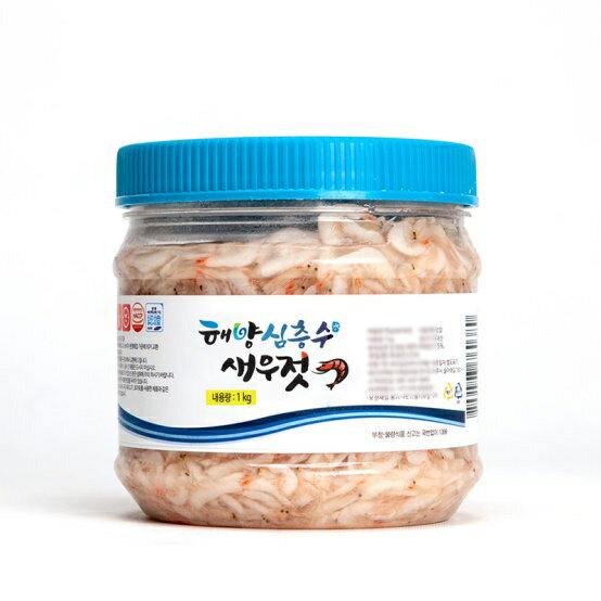 【首爾先生mrseoul】韓國 鹹海水 深海蝦醬 鹽漬小蝦 1KG/300G【低溫宅配賣場】