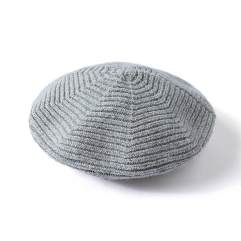 針織帽羊毛毛帽-日系復古貝蕾帽保暖女配件7色74dm32【獨家進口】【米蘭精品】