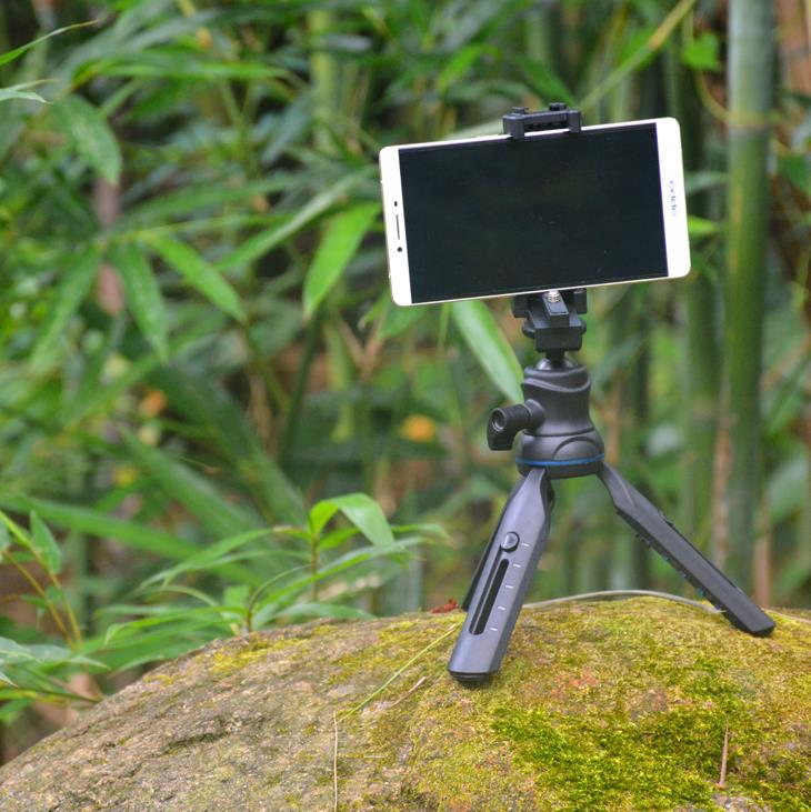 哥芝米GP-06ST手機支架單反微單相機戶外便攜可折疊三腳架創意小型簡約桌面直播攝影攝像拍照視頻手持支撐架