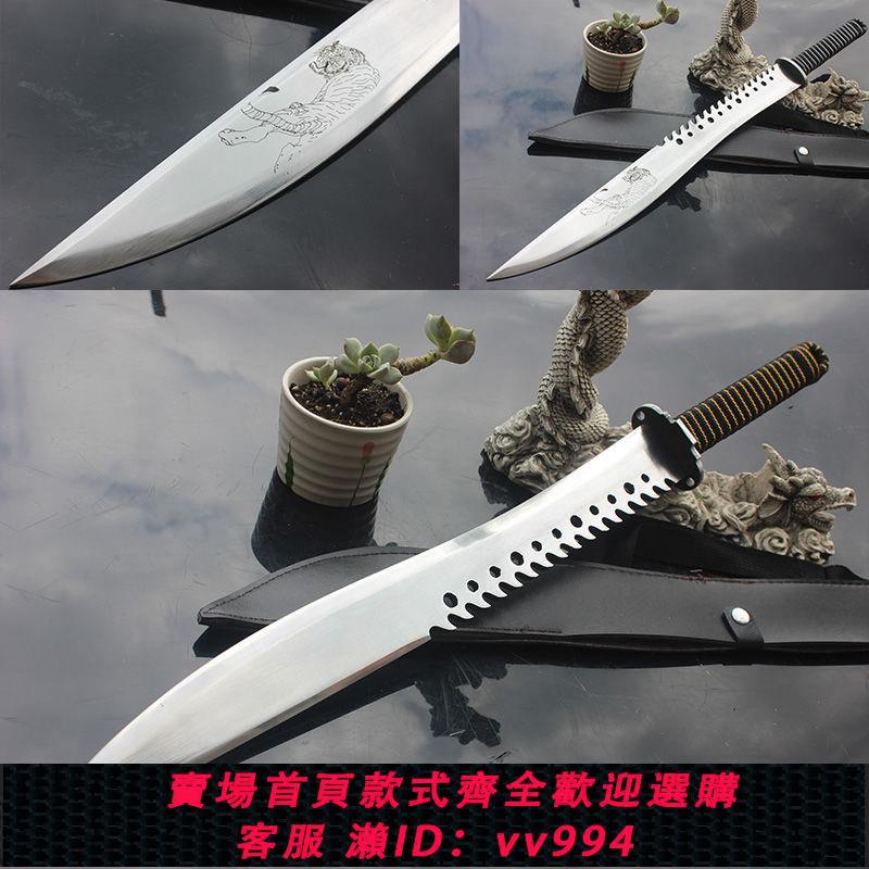 {公司貨 最低價}車載戶外刀劍錳鋼純手工正宗抖音同款冷兵器收藏禮品武器未開刃