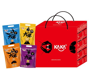 KAKA大尾彭湃禮盒(70gx4袋/盒*8盒/箱)(共32包)