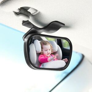 車內寶寶后視鏡兒童觀察鏡汽車觀后鏡車載baby鏡輔助廣角曲面鏡子
