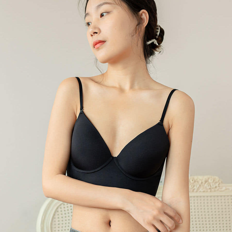 妳在找的 大露背U型美背吊帶內衣 4