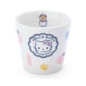 asdfkitty*三麗鷗食堂 KITTY陶瓷茶杯/水杯/蒸蛋杯-200ml-日本正版商品