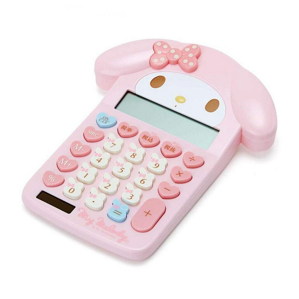 【震撼精品百貨】My Melody 美樂蒂~日本三麗鷗Sanrio 美樂蒂頭型計算機*83844