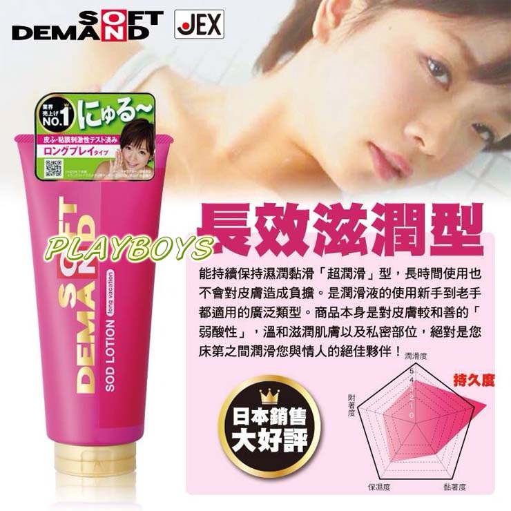 日本進口JEX．SOD水性潤滑液(長效滋潤型)-潤滑液 情趣用品 成人 滋潤