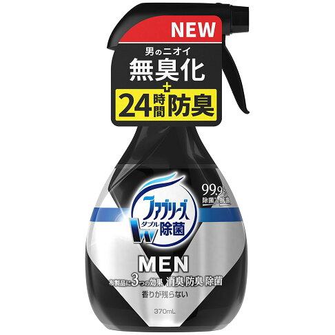 日本 寶僑 P&G 強力消臭噴霧 室內 衣物 布用 除臭 男用 老人臭 汗味 油煙味 去味 運動除臭 370ML (無香) 0