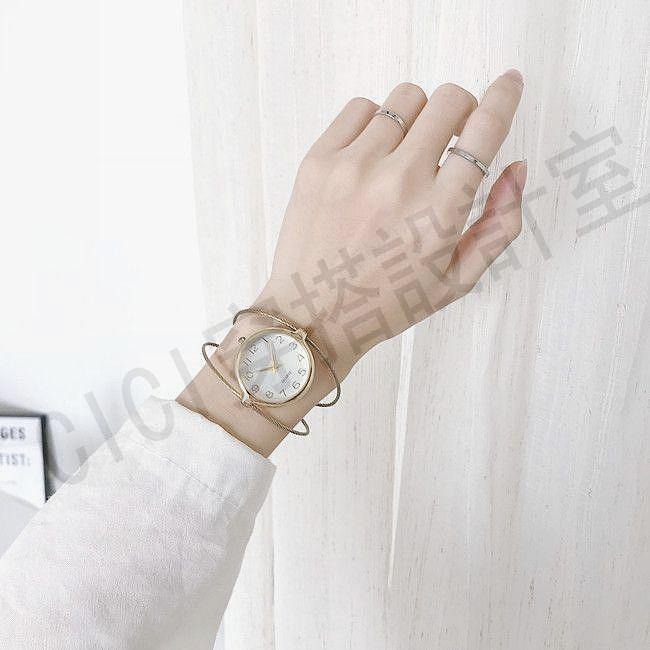 CHEN'S ins風手鐲款手錶手錶 石英錶 腕錶 女手錶【亞德機械五金家居】 6