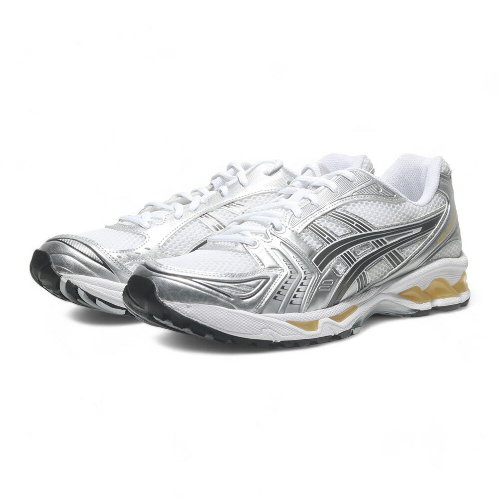 【滿額現折200】ASICS 慢跑鞋 GEL-KAYANO 14 TAI CHI YELLOW 白銀 情侶鞋 男女 1203A537101