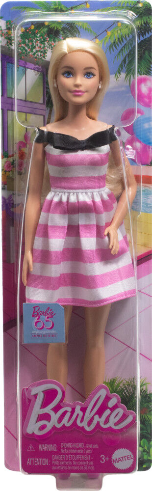 《MATTEL》芭比Barbie 65週年經典版