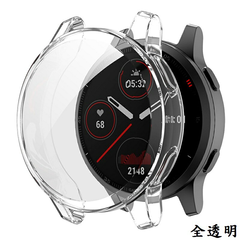 【全包電鍍殼】Garmin Venu 2s / vivoactive 4s 保護殼 TPU 軟殼 防刮 防撞 5