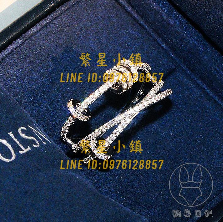 925純銀食指戒指女時尚個性鑲鉆時來運轉指環【繁星小鎮】