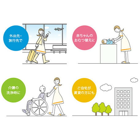 日本製 TOTO 東陶 攜帶型免治馬桶 洗淨器 YEW350 旅行廁所 洗屁屁機 出國旅遊 嬰幼兒 樂齡 銀髮族 避難【小福部屋】 7