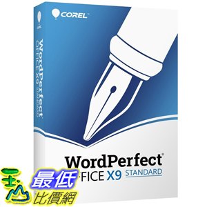 [7美國直購] 2018 amazon 亞馬遜暢銷軟體 Wordperfect Office X9 for PC