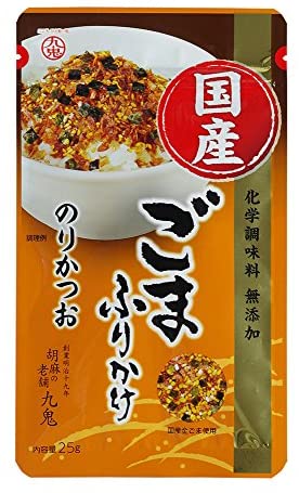 九鬼【日本產芝麻香鬆】25g｜日本直送｜拌飯料｜飯友