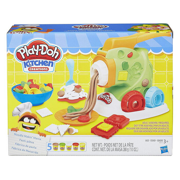 Play-Doh 培樂多黏土 廚房系列 製麵料理組 B9013 【鯊玩具Toy Shark】