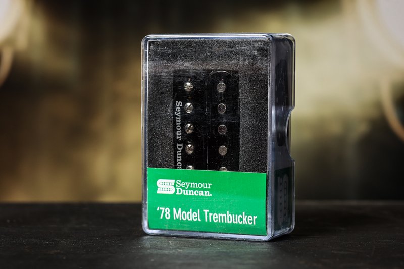 分期免運Seymour Duncan 78 Model Trembucker Black 雙線圈拾音器黑色