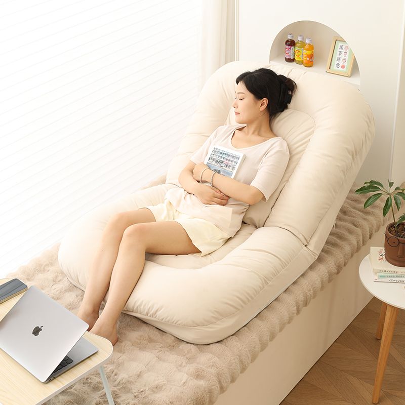 可躺可睡和室折疊座椅 【最低價 公司貨】懶人沙發日式單人臥室床上陽臺飄窗靠背椅◆生活百貨挖寶節 7