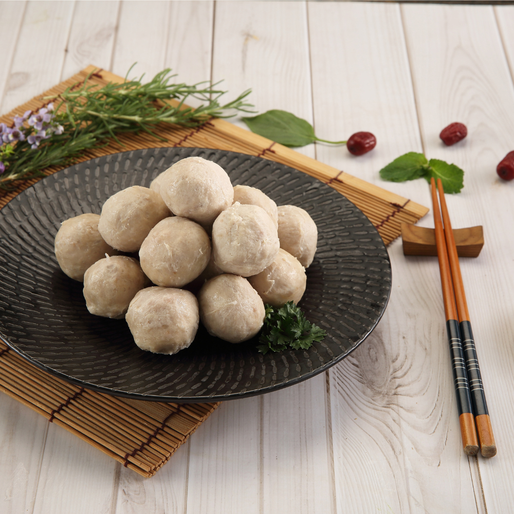【香草豬】肉丸子 300g｜台灣頂級豬肉｜純手工製作