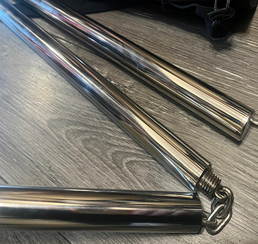 三節棍 廣隆~武術長棍三節棍兩用棍不鏽鋼長棍短棍可拼接組合棍表演棍武術棍