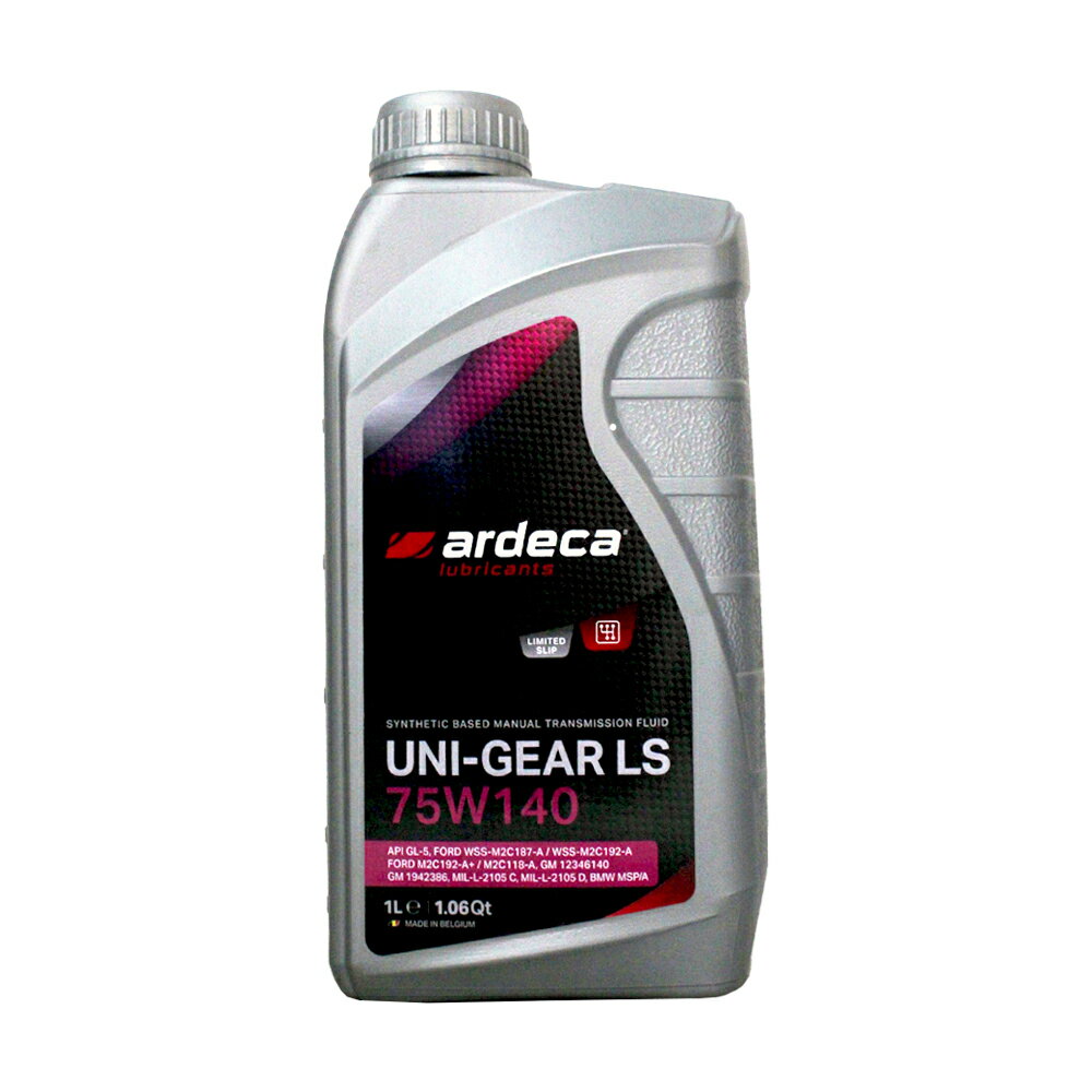 ARDECA UNI-GEAR LS 75w140 全合成齒輪油【限定樂天APP下單享點數回饋】