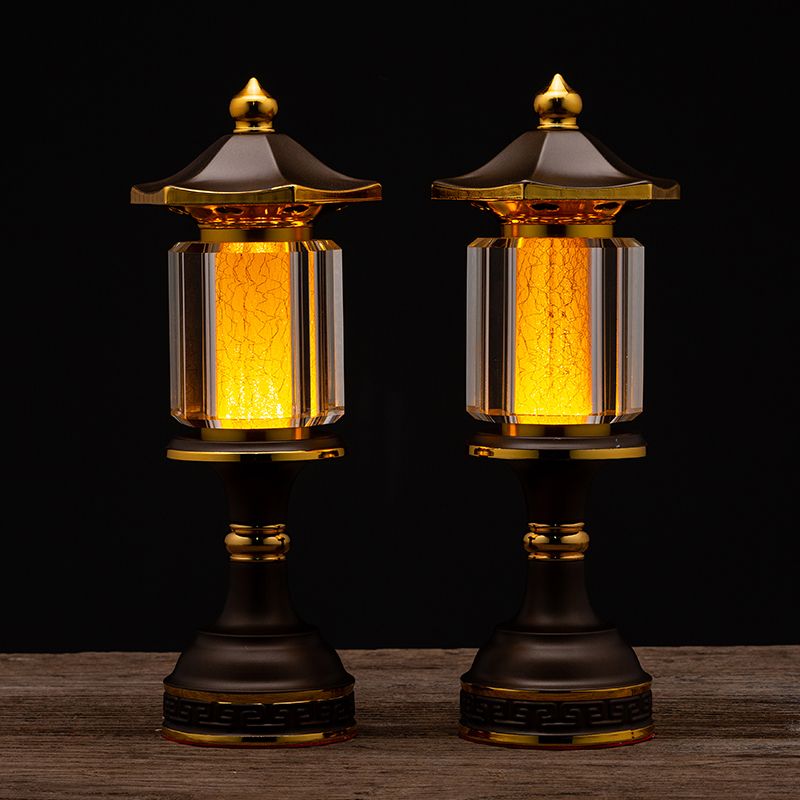 免運 可開發票 佛堂燈佛燈供佛燈家用佛前供仙家燈插電財神爺供奉用品觀音長明燈