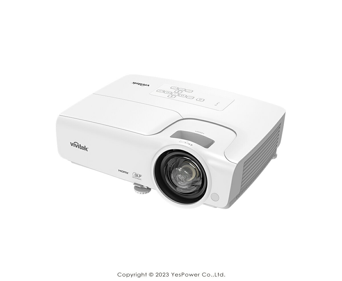 DX283-ST Vivitek 攜帶型投影機/3600流明 1024 x 768解析度/15,000:1高對比