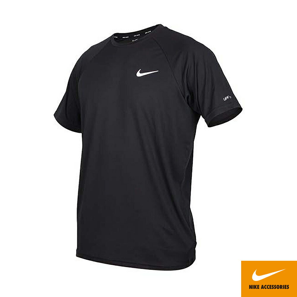 NIKE ESSENTIAL 成人男性短袖防曬衣 NESSA586-001黑/018灰/100白/614紅