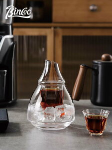 雙層玻璃手沖分享壺套裝冷萃咖啡壺冷泡壺冰滴美式品鑒杯子