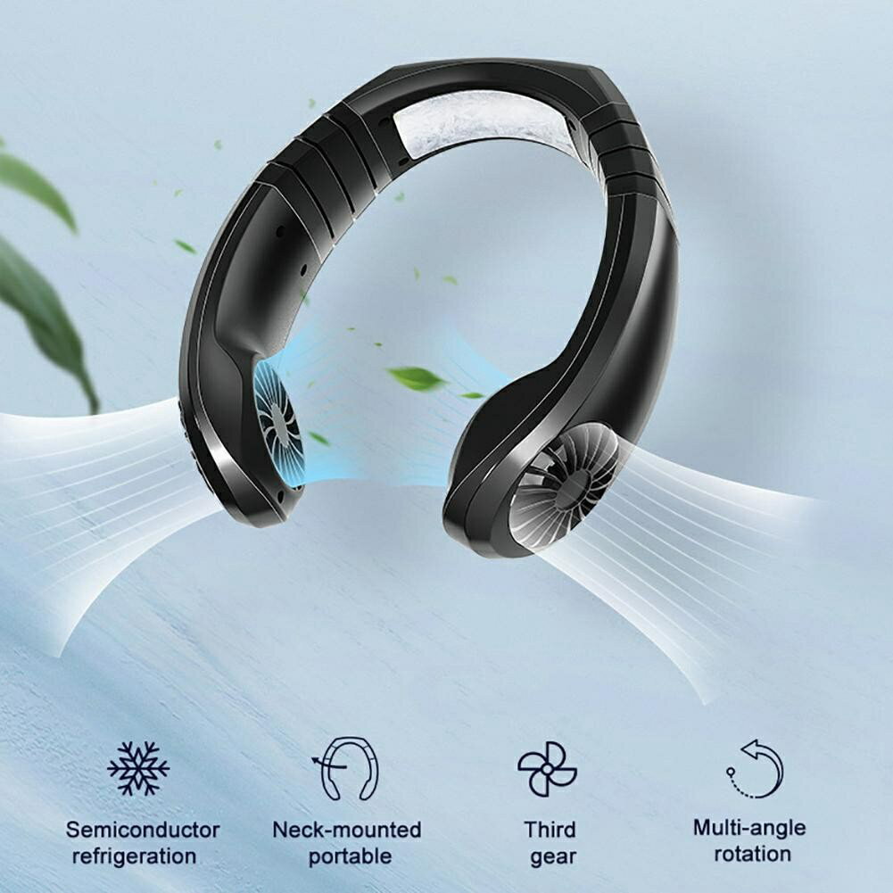 ▬IDI微型冷風機USB迷你冰片便攜掛式空調風扇掛脖子風扇 1